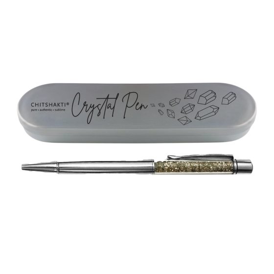 Pyritre Pen Crystal Pen – Pyrite - Siddha Yoga Book Store